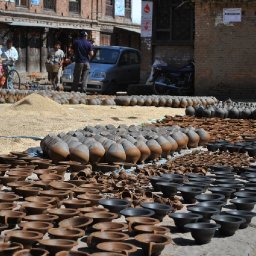 Potters' Square, Bhaktapur, 28 Oct 2010