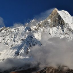 Machhapuchhre from ABC, Late Afternoon, 20 Oct 2010