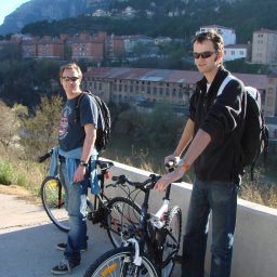 Bikes, Monistrol de Montserrat, 5 Mar 08