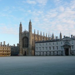 King's College in Winter